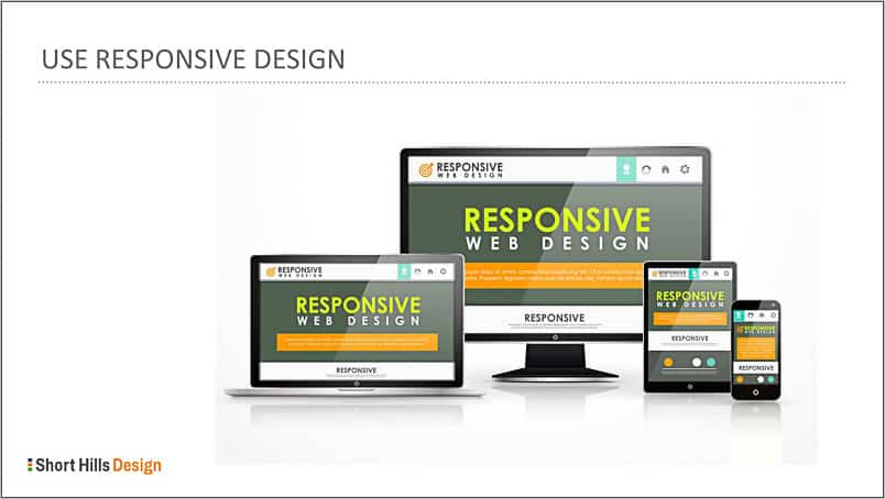 dental website responsive design