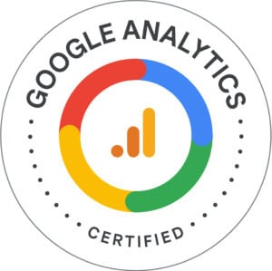 google analytics certified badge